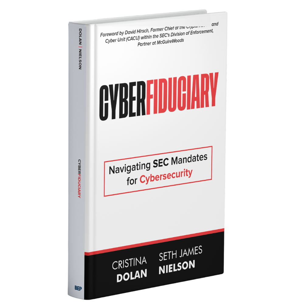 Cyberfiduciary: Navigating SEC Mandates for Cybersecurity book cover